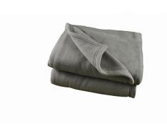 Poyet Motte polex Manta Polar poliÃ©ster Acero, poliÃ©ster, Acero, 260 x 240 cm