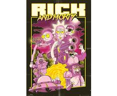 GB eye LTD, Rick y Morty, Action Movie, Maxi Poster 61 x 91,5 cm
