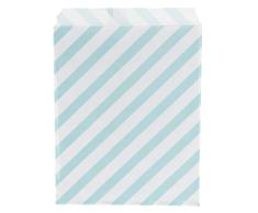 Clayre & Eef 6PA0488LBL - Bolsas de Regalo (25 Unidades, Aprox. 13 x 17 cm.