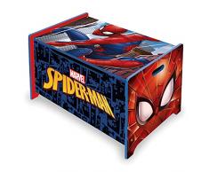 ARDITEX SM14179 Banco Juguetero de Madera de 62.5x40x37cm de Marvel-Spiderman
