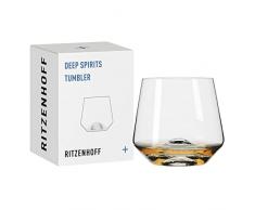 RITZENHOFF DEEP SPIRITS - Vaso de cristal (409 ml, apto para lavavajillas, en caja de regalo)