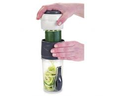 LACOR Cortador en Espiral Manual, Blanco, 9x9x22 cm