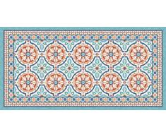 Vilber Gran Chef Tanger Alfombra, Vinilo, Naranja, 75 X 180 cm