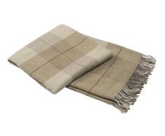Bellora Riga Manta, Lana, Dark Beige, Individual, 130Â x 180Â cm