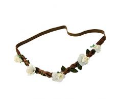 Mopec Corona de Flores, Goma, MarrÃ³n, 16x1x23 cm, 3 Unidades