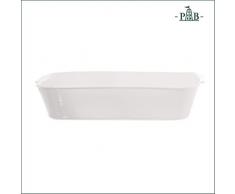 La Caja de Regalo de PorcelanaAnghiari Rectangular para el Horno, Blanco, 30Â x 24Â cm