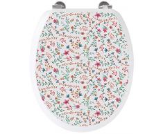 Gelco Design Asiento para Inodoro Fiori, MDF, Multi, 46,5 x 37,5 x 5 cm