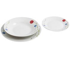Quid Alium Vajilla de 18 Piezas Porcelana
