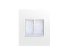 Soleil docre Par de Mini visillos 45x90 cm Dolly Blanco