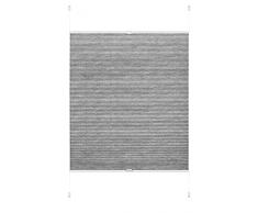 Gardinia Estor Plisado, Aluminio Plástico Poliéster, Gris, 40 x 130