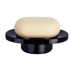 Spirella, Negro colecciÃ³n Nyo, Bandeja para Pastilla de jabÃ³n 3,1 x 11,5 x 8,0 cm, Acero Inoxidable, 3.1 X 11.5 X 8.0 Cm