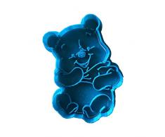 Cuticuter Winnie The Pooh Cortador de Galletas, Azul, 8x7x1.5 cm