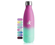 KollyKolla Botella Termica, Botella Agua Acero Inoxidable, Termo sin BPA, Cantimplora Infantil EcolÃ³gica, Botella Deporte Reutilizable, Garrafa Agua para NiÃ±os, Bebe, NiÃ±a, NiÃ±o, Colegio, Ciclismo