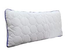Pikolin Home - Almohada con muelles de espuma viscoelástica, alta capacidad de aireación de algodón 3D, 40x90cm, altura 14cm (Todas las medidas)