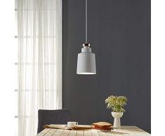 Versanora Lumiere Mini Lámpara de Te, 60 W, Blanco/Oro Rosa, 6.7 x 6.7 x 96.6