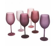 Happy Hour Provence - Juego de 6 copas de cristal de 550 ml