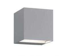 Trio Leuchten Adaja Lampara de Pared de Exterior, 3 W, Gris