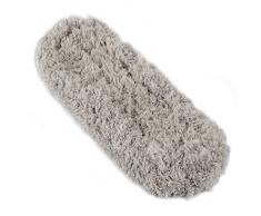 Addis Cabezal de Repuesto para mopa Plana de Microfibra, Color Gris, 15.5 x 27.5 x 3 cm