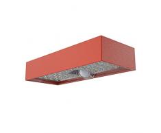 Aplique de pared LED con energÃ­a solar de 800 lÃºmenes con sensor de movimiento. Ladrillo