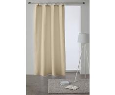 Martina Home Cortina con trabillas modelo Levante - 140 x 260 cm - color Beige