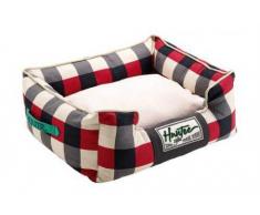 Hunter Newport perro sofá, 60 x 45 cm, rojo/negro