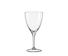 Bohemia Crystal Kate Unidades 6 Copas Vino 25 cl, Vidrio, Transparente, 26 x 17 x 20 cm