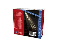 Konstsmide 3863 – 100 – Guirnalda de micro LED Luz Cadena Cluster, plástico, Negro