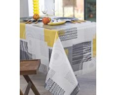 Nydel Mantel Magic Ethnic Granit (Redondo, 160 cm)