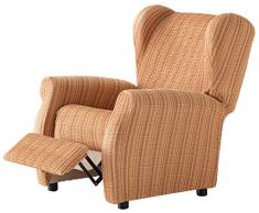 Martina Home Mejico - Funda elástica de Sillón Relax, Beige, 32x42x8 cm