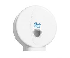 Blake & White Purely Smile - Dispensador de Papel higiÃ©nico (tamaÃ±o Mini, tamaÃ±o Grande), Color Blanco