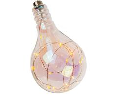 BigBuy Home Lampara LED Bombilla Retro Rainbow Oh My Home, Multicolor, Mediano