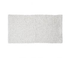 Sealskin Alfombra de BaÃ±o Antideslizante Absorbente Twist, 60 x 120 x 3 cm, PoliÃ©ster, Blanco