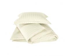 De Witte Lietaer Zygo - Juego de Ropa de Cama, algodón Peinado, Marfil, 140x220 cm