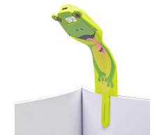 Lámpara de lectura recargable Flexilight | Luz de libro 2 en 1 | Lámpara LED enganchable | Linterna para libros | BaterÃa recargable por USB para más de 12 horas | Accesorios para libros (Rana)