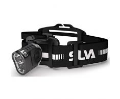 Silva Schneider Trail Speed 3XT - Linterna (Linterna con cinta para cabeza, Negro, Acrilonitrilo butadieno estireno (ABS), Aluminio, IPX5, LED, 2 lÃ¡mpara(s))