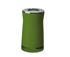 Ridder Cepillo de Dientes Holder Disco, acrÃlico, Verde, 6,5Â x 6,5Â x 12,4Â cm