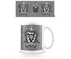 The Nightmare Before Christmas Pesadilla Antes de Navidad Misfit Love Taza de cerÃ¡mica, Multicolor