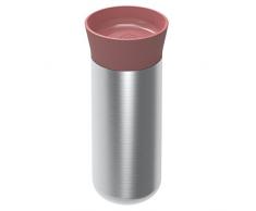 Berghoff 3950124 - Vaso tÃ©rmico 0.33 l, color gris/rosa