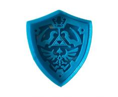 Cuticuter Escudo Hyrule The Legend of Zelda Cortador de Galletas, Azul, 8x7x1.5 cm