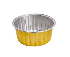10 tazas para hornear de papel de aluminio, tazas desechables para hornear pasteles, molde para tartas de aluminio, tazas para magdalenas de aluminio para panaderÃa, boda, fiesta de cumpleaños