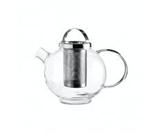 La Cafetière Darjeeling - Tetera de cristal con infusor de acero inoxidable