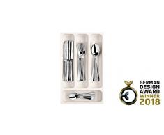 Tescoma Flexispace Bandeja para Cubiertos, Blanco, 22.2x4.91x41 cm