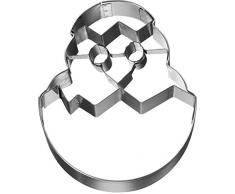 Birkmann 1010721110Â Pollito en Huevo Molde para Galletas (7,5Â cm), Color Gris, plÃ¡stico, 5Â x 3Â x 2Â cm