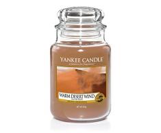 Yankee Candle Ltd cálido desierto viento tarro de cristal, Naranja, 10,7 x 10,7 x 16,8 cm