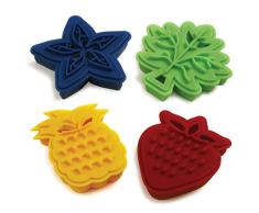 Norpro Doble Cara Molde para Galletas, Juego de 4