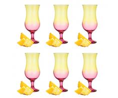Juego de 6 copas de cÃ³ctel de mÃ¡x. 480 ml, color rosa