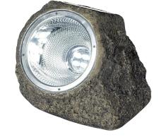 Levitantes Foco led solar, foco roca de poliresina para exterior, lÃ¡mpara solar exterior, estaca para jardÃ­n, luz solar jardin