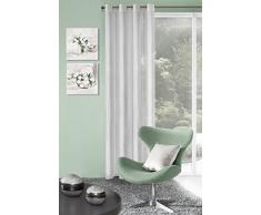 eurof irany ZAS/Lilian/B Cortina Cortina Lilian, poliÃ©ster, Blanco, 0.02Â X 140Â X 250Â Cm