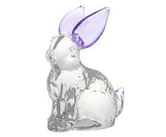 Mnixy DecoraciÃ³n de Cristal de Conejo, aÃ±o de Conejo 2023, Escultura de Animales, decoraciÃ³n de Mesa, Manualidades de Cristal para Regalos de inauguraciÃ³n de la casa