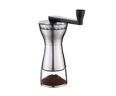 Zassenhaus Manaos Molinillo de Café, Plateado, 9 x 12 x 16 cm